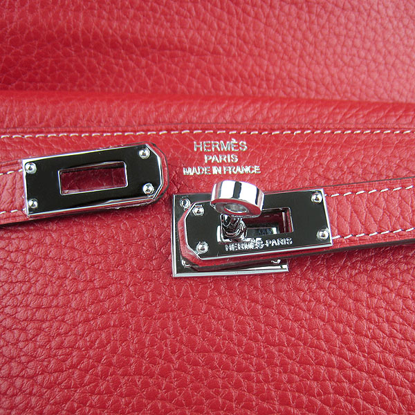 High Quality Hermes Kelly Long Clutch Bag Red H009 Replica